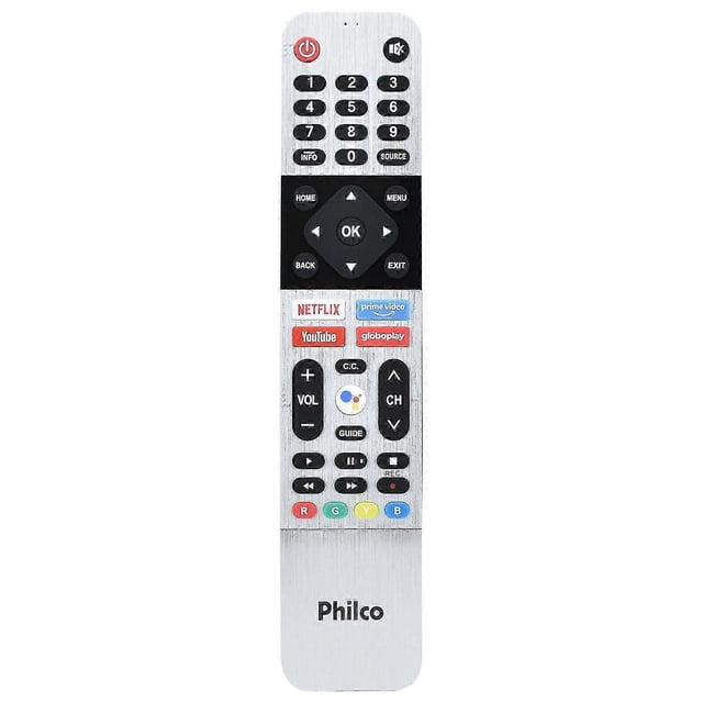 539C-268939-W010-C For Philco Skyworth Voice Smart TV Remote Control Netflix