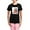 With Pink Camo Pant, variant on CafePress - Moe11 Pajamas - Women's Short Sleeve Print T-Shirt and Pants Dark Cotton Pajama Set