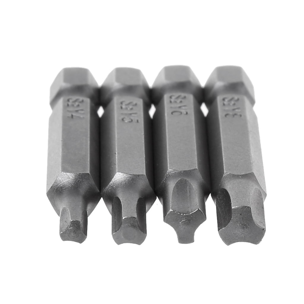 Details about   4mm Shank Y-shaped Bit Hex Shank Magnetic Screwdriver Drill Bit Repair Tools 