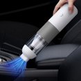 thumbnail image 3 of Mini Car Vacuum Cleaner 9000Pa Suction Powerful Handheld Cordless 5000mAh USB Rechargeable 120W Portable for Home Office Cleaning, 3 of 11