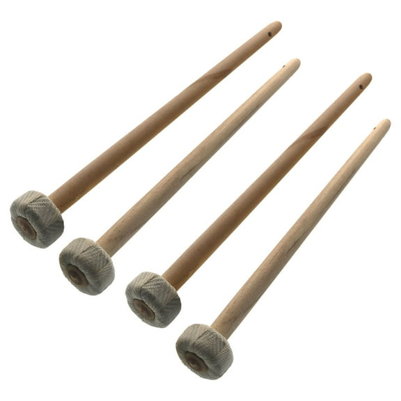 4 Pcs Drumstick Trumpet Instrument Percussion Musical Mallets Small Gong Sticks Performance Drumsticks Hammer