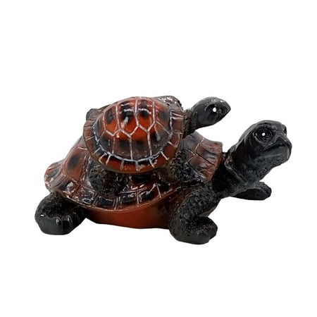 

UYUH Ocean Guardian Sculpture Mother & Sea Turtle Ornament Set Beach House Decor for Poolside Garden & Coastal Nursery Marine Life Conservation Art Gift