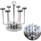 thumbnail image 1 of Soporte giratorio para taza, taza, soporte de vidrio, acero inoxidable, 6 tazas, soporte para estante de secado Sincero Hogar, 1 of 4
