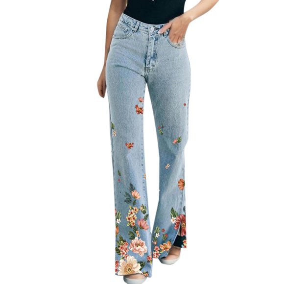 Ketyyh-chn99 Stretchy Jeans Women Women's Casual Pants Stretch Jeans Skinny Slim Fitness Pants Trousers Yellow,XL