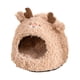 thumbnail image 2 of Pisexur Suministros para mascotas Cama para gatos adecuada para gatos de interior Cama para gatos grandes Cama tipo cueva para gatos Cama tipo tienda con tapete desmontabperros, gatos y animales, 2 of 6