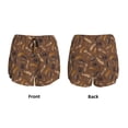 thumbnail image 5 of Haiem Autumn Pinecone Plants Women's 2 in 1 Running Shorts - Lightweight Athletic Workout Gym Yoga Breathable Sports Shorts Liner with Phone Pockets-Large, 5 of 9