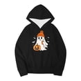 thumbnail image 5 of LRen Christmas Halloween Hoodie for Kids Girls Halloween Printed Hooded Sweatshirts Oversized Long Sleeve Hoodie Sweatshirt with Pocket Y2K Fall Winter Back to school, Halloween Tops, 5 of 5