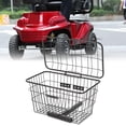 thumbnail image 2 of Dioche HQ Rear Basket Accessory For Pride Mobility Scooter Sturdy Center-Support Black, 2 of 8