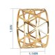thumbnail image 2 of Napkin Rings,12pcs Gold Napkin Rings, Napkin Ring Holders For Dining, 2 of 5