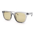 thumbnail image 5 of Hipster Vintage Style Plastic Rectangle Horn Rim Fashion Sunglasses [Slate - Beige], 5 of 8