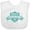 AA-White, variant on Inktastic Banner Bride's Team Boys or Girls Baby Bib
