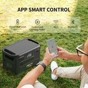 PECRON F3000LFP 3072Wh/3600W Portable Power Station, Surge 4500W, 13 Versatile Outputs, BMS, UPS, Fast Charging, APP Control, LiFePO4 Battery Solar Generator, Power Backup for Camping, Home Use, RV