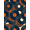 Navy Blue Orange Ivory, Pattern 19, variant on ODIKA 8'x10' Washable Area Rug Vinyl Record Vintage Concentric Groove Round Cd Disc Retro Music Refined for Dining Room, Large Office, Lounge, Non-Slip Chair-Friendly Mat