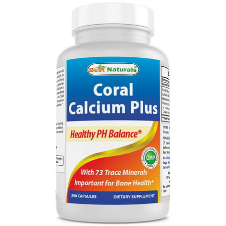 Best Naturals Coral Calcium Plus 1000 mg 250 (Best Absorbed Calcium For Osteoporosis)