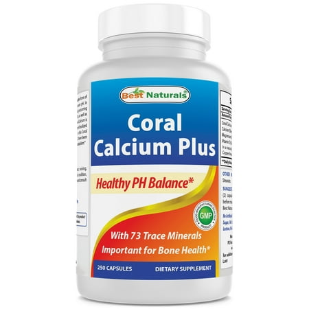 - Best Naturals Coral Calcium Plus 1000 mg 250 Capsules