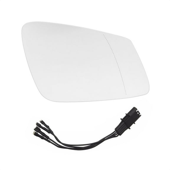 Right Rear View Mirror Glass Heated 51167228612 For BMW 528i 535i 550i 640i 650i