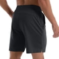 thumbnail image 5 of IhhxPro Men's Casual Shorts with Pockets Drawstring Zipper Pocket Athletic Lightweight Cotton Jogger Style for Summer Workout Gym Outdoor S-3XL, 5 of 6