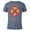 Navy Heather, variant on Marvel X-Men X Logo Super Heroes - Short Sleeve Blended T-Shirt for Adults – Customized-Ocean Blue