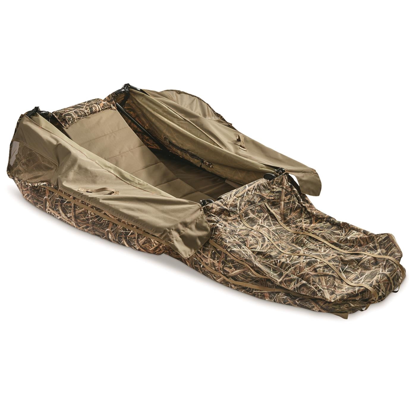 Guide Gear Portable Camouflage Pop-Up Layout Ground Blind for 