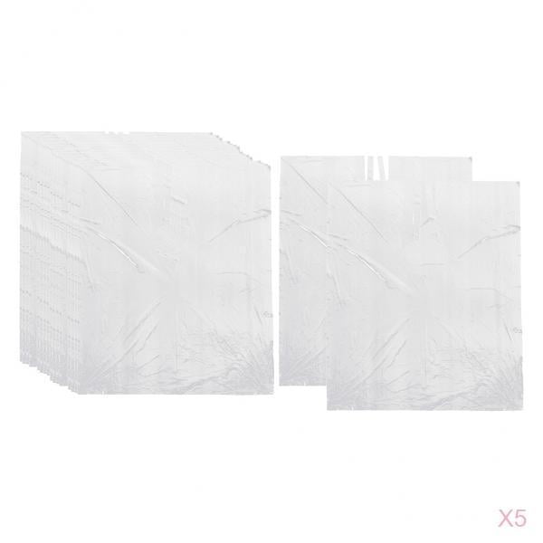 500 piezas capas Desechables de Pelo Sunnimix corte de cabello transparente 64 x 84 cm
