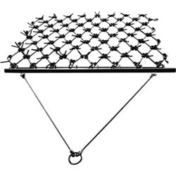 NorTrac 42016 Harrow Rake for Cleaning, Leveling Soil & Stimulating ...