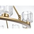 thumbnail image 6 of Elegant Lighting Cadence 32 Inch Chandelier In Satin Gold, 6 of 8