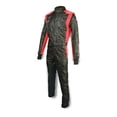 thumbnail image 3 of Impact Racing Racer2020 1-Piece Driving Suit, Black/Red, X-Large, 3 of 5