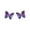 Purple, variant on Earrings Timeless Beaded Gradient Dazzling Jewelry for Holiday Occasions Exquisite Ornament for Everyday Wear,0.59x0.59 inch,White