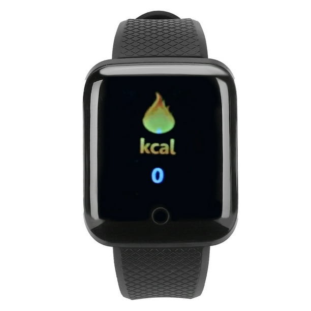Pulsera inteligente D13 negro Pulsera inteligente de frecuencia cardiaca de 1 3 pulgadas Pulsera deportiva Claridad notable Walmart en linea