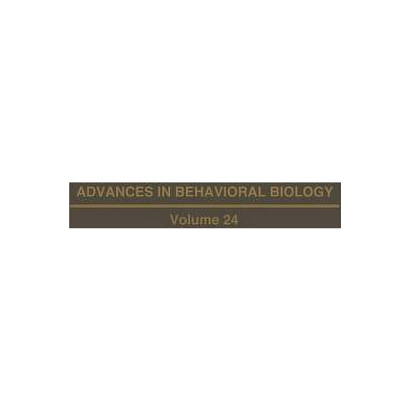 Advances in Behavioral Biology Cholinergic Mechanisms and Psychopharmacology, Book 24, (Paperback)