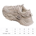 thumbnail image 2 of Zapatillas para correr Zapatillas gruesas Zapatillas antideslizantes para mujer Zapatillas casuales para viajes al aire libre, 2 of 9