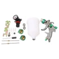 thumbnail image 2 of Juego De Pistola Pulverizadora, 600 Ml, Fácil De Usar, 3 Boquillas, Resistente A La Corrosión, Alimentación Por Gravedad, Pistola Pulverizadora De Pintura De Atomización, 2 of 7
