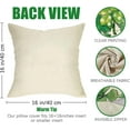 thumbnail image 2 of St. Patricks Decorative Throw Pillow Covers 16 x 16 Set of 4, Lucky Charm Blessed Shamrock Clover Spring Outdoor Pillowcase, Coins Mason Jar Me I''m Irish Cushion Case Home Decor, 2 of 6
