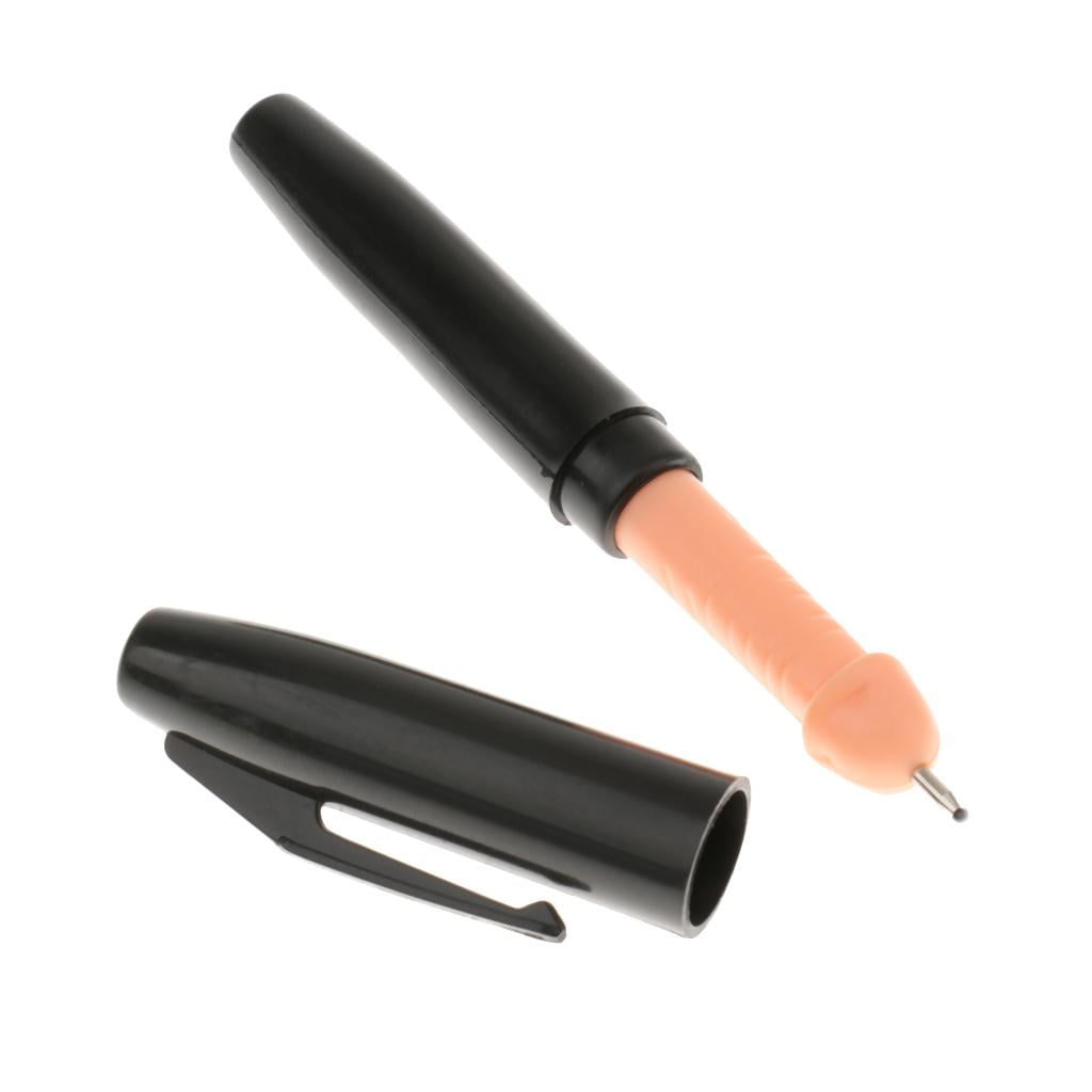 jifeng 3PCS Funny Penis Shaped Pen - Fun Penis Signing