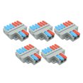 thumbnail image 2 of Conector de cable de tuerca de palanca 5x Terminal para interruptores de luz Altavoces LT-626 Sunnimix Terminal de conector de cable, 2 of 8