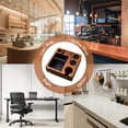 thumbnail image 4 of Tamping Station,Tool With Coffee 3 In 1 With Coffee Station Knock Box And Coffee -pressure Pad -pressure Pad Stand Pad Stand Wooden Espresso Knock Box Station Espresso Coffee, 4 of 6