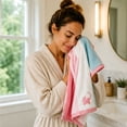 thumbnail image 6 of 53x29 Inch Cotton Towel, Pure Cotton Lightweight Soft Super Water Absorbent Design, Bath Cloth for Bathroom Home Daily Shower Washing With Two Color Options, 6 of 6