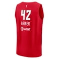 thumbnail image 3 of Youth Fanatics Brittney Griner Red Atlanta Dream Explorer Edition Fast Break Replica Jersey, 3 of 3