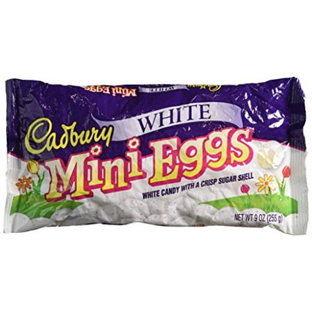 Cadbury White Mini Eggs, 9-Ounce Bag (Pack of 2)