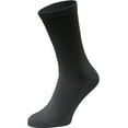 thumbnail image 3 of 24 Pairs Cotton Crew Socks, Mens Womens Bulk Casual Sports Sock (Charcoal, 9-11), 3 of 3