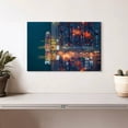thumbnail image 2 of Elephant Stock Container Cargo Ship Port Wall Art - Horizontal Canvas Wall Art - Living Room Wall Decor - Transportation Canvas - Gray And Teal Decor - 12" x 8", 2 of 8