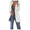 thumbnail image 1 of Cardigan Décontracté pour Femmes avec Poches Revers Manches Longues, 1 of 3