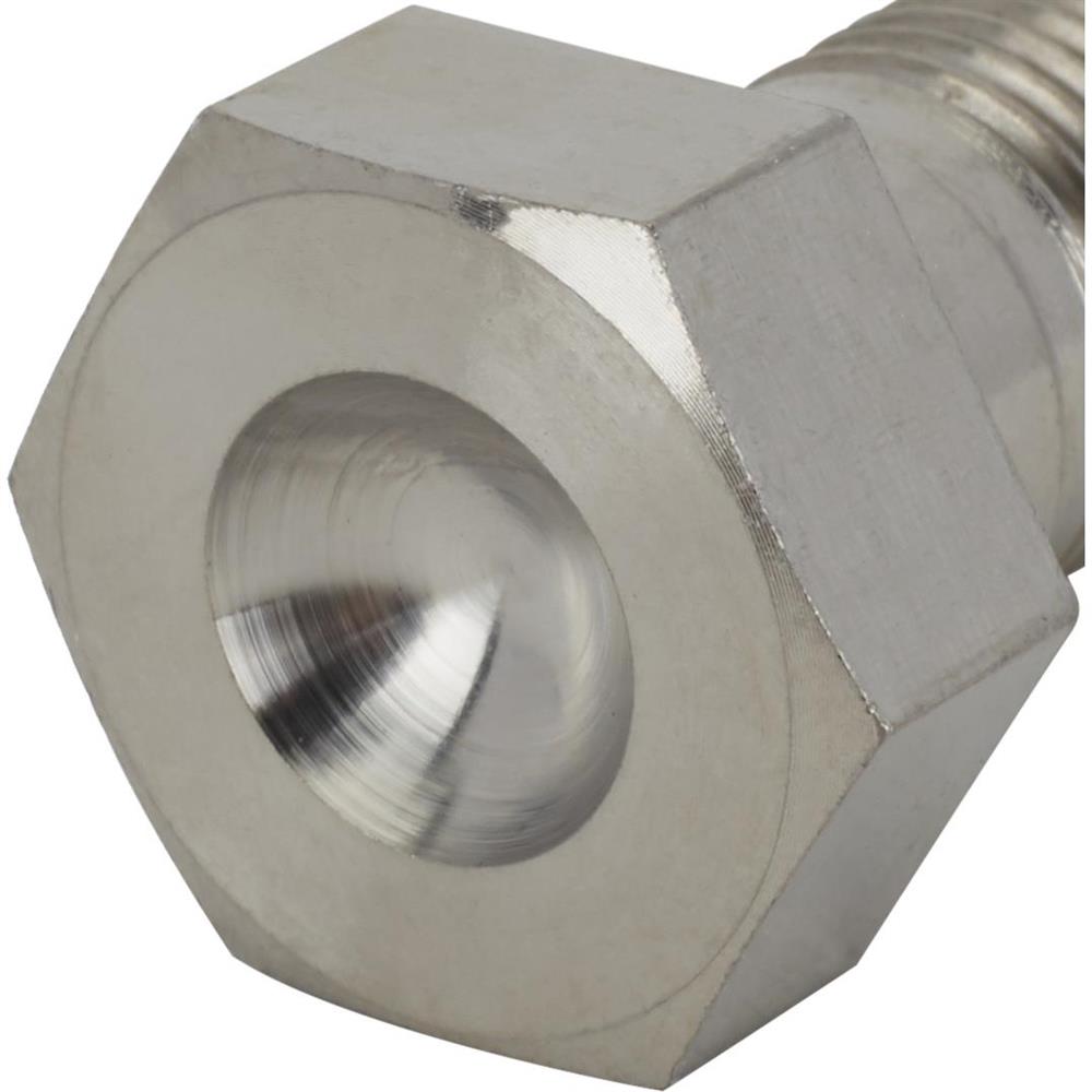 Tru-Lite Titanium Bolt, 1/2-20 Fine Thread, 1-1/2 In Long, 3/4 In