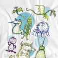 thumbnail image 3 of Jim Henson Monster Doodles Kids T Shirt (4) for Toddler Boys and Girls, White, 3 of 5