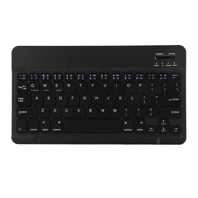 Teclado Bluetooth Inalámbrico Ultrafino De 9 Pulgadas Y 64 Teclas Para Ipad, Iphone6 /7/8 Plus, Pad matsuzay EL006920-00