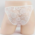 thumbnail image 3 of Birdeem String pour Hommes Imprimé Lumineux Taille Basse Élastique Aguichant T Top Slips, 3 of 3
