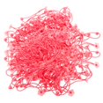 thumbnail image 1 of 100 Piezas Cuerdas Vendas de Goma de Pelo Tazón de Fuente de Flor de Muchahca NIña rojo Baoblaze Cuerda de pelo, 1 of 6