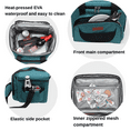 thumbnail image 7 of SPACEMUSE 40 Cans Thermal Insulated Cooler Backpack, Large-Capacity Lunch Bag, Leak Proof & Waterproof for Outdoor, Travel, Picnic,Hiking(Clear blue), 7 of 7