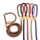 thumbnail image 2 of Correa para perros con cuerda antideslizante, correa de plomo, cuerda trenzada resistente, collar de lazo ajustable, correas de entrenamiento para perros pequeños y medianos, 2 of 5