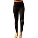 thumbnail image 4 of ABPHQTO Leggings de cintura alta ajustados con recortes negros para mujer, 4 of 5